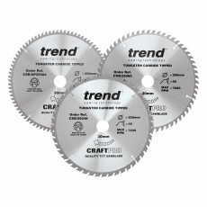 TREND CSB/250/3PK 250mm Saw Blade 3 pack