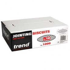 TREND BSC/10/1000 Wooden Biscuits No.10 - Pack of 1000
