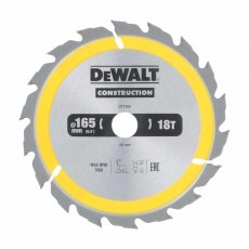 DEWALT DT1933 165x20mm 18T Circ Saw Blade (AC)