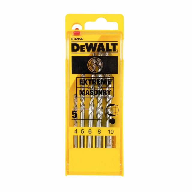 DEWALT DEWALT DT6956QZ 5pc EXT Masonry Drill Bit Set