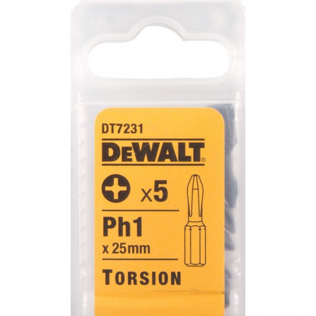 DEWALT DEWALT DT7231QZ PH1 25mm Torsion Bit (5)