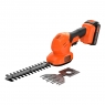BLACK AND DECKER BLACK AND DECKER BCSS18D1-GB 18v Shear Shrubber With 1x2ah Battery