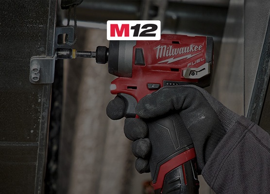 The M12™ cordless system was designed to deliver industry-leading durability and power in a size that outperforms the competition in the tightest places. 
