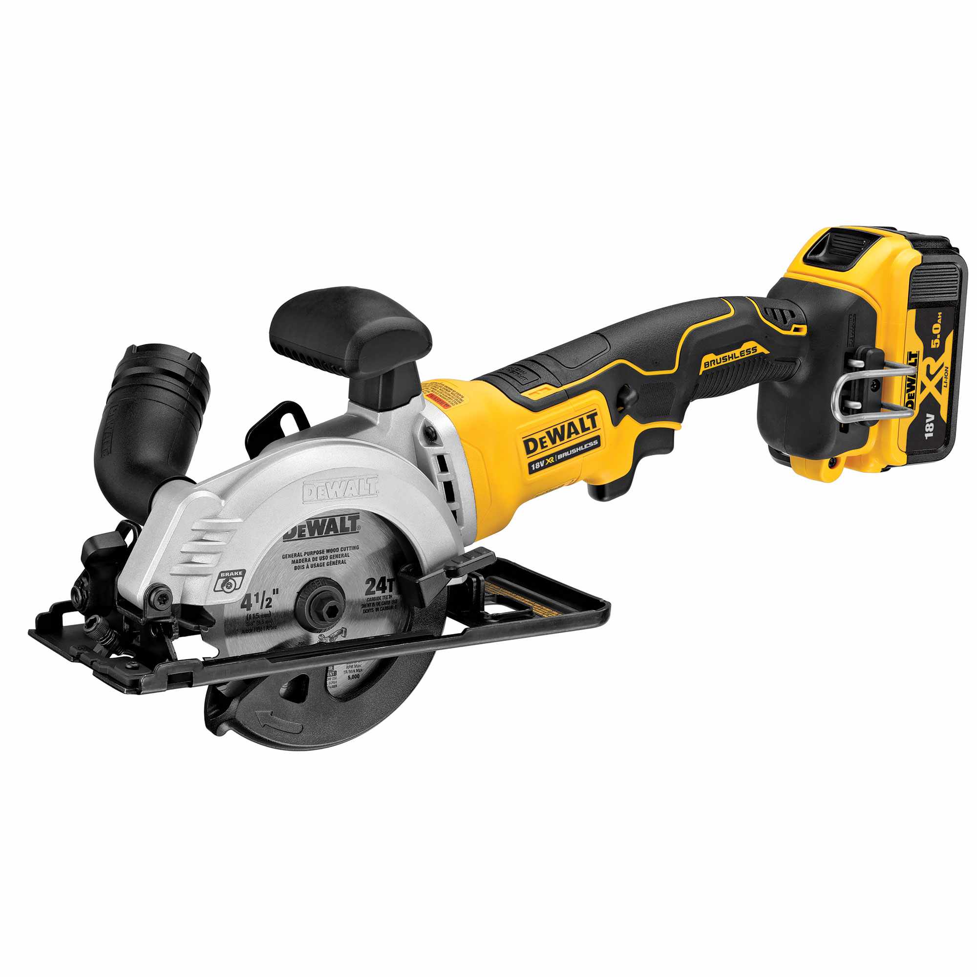 DEWALT DCS571N 18v Brushless 115mm Circular Saw ToolStore UK