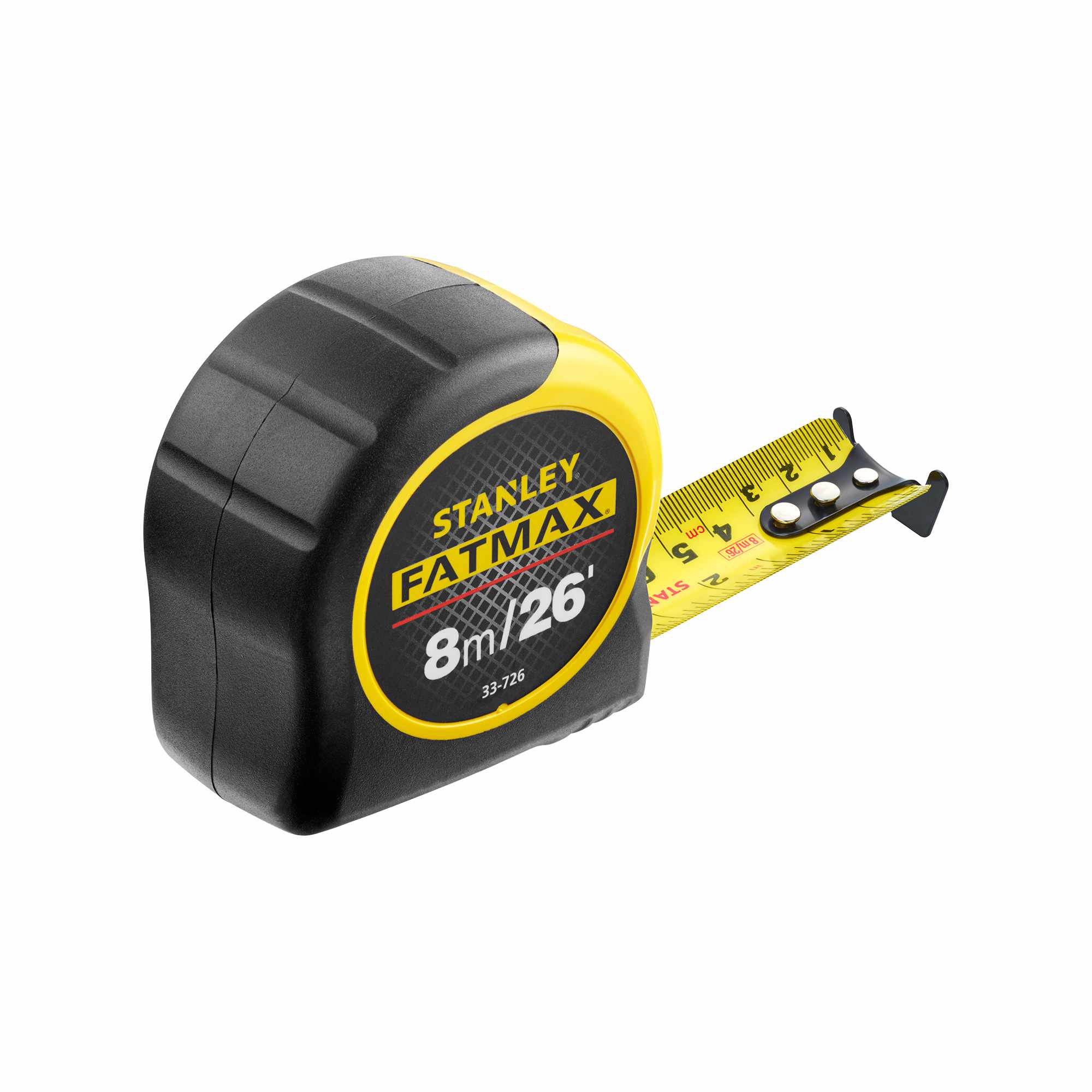 Stanley 0 33 726 Fatmax 8m26 Tape With Armor Toolstore Uk