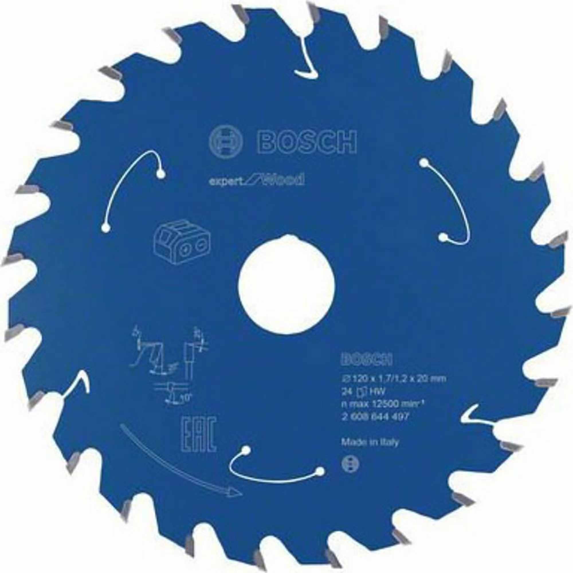BOSCH 2608644500 140mm x 20mm 42T Circular Saw Blade ToolStore UK