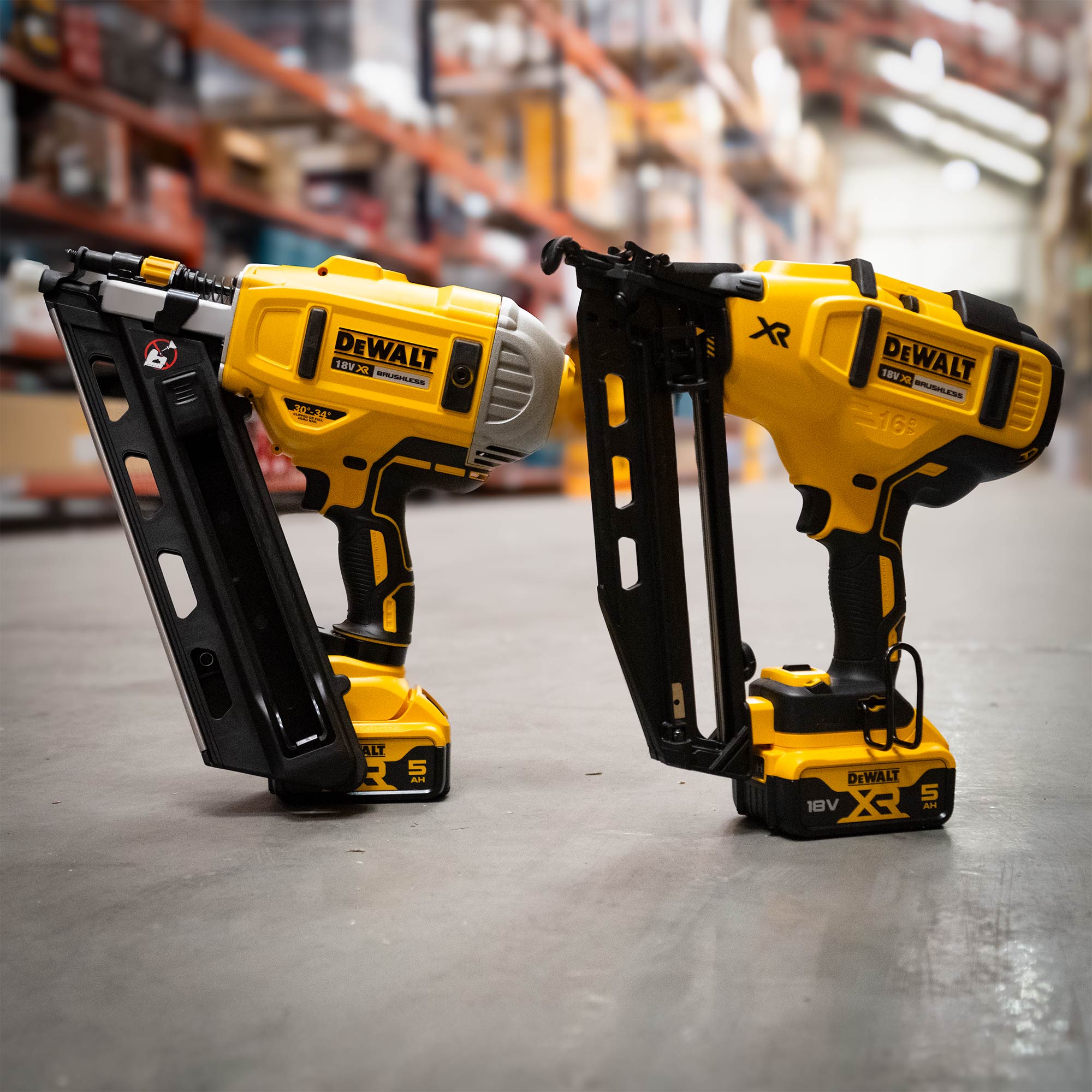 DEWALT DCK2046P2 18v Nailer Twin Pack ToolStore UK