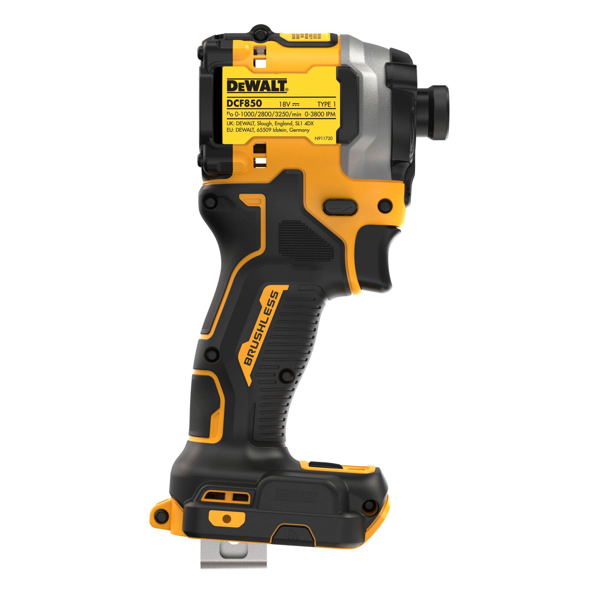 DEWALT DCF850N 18v Powerstack Impact Driver BODY ONLY ToolStore UK
