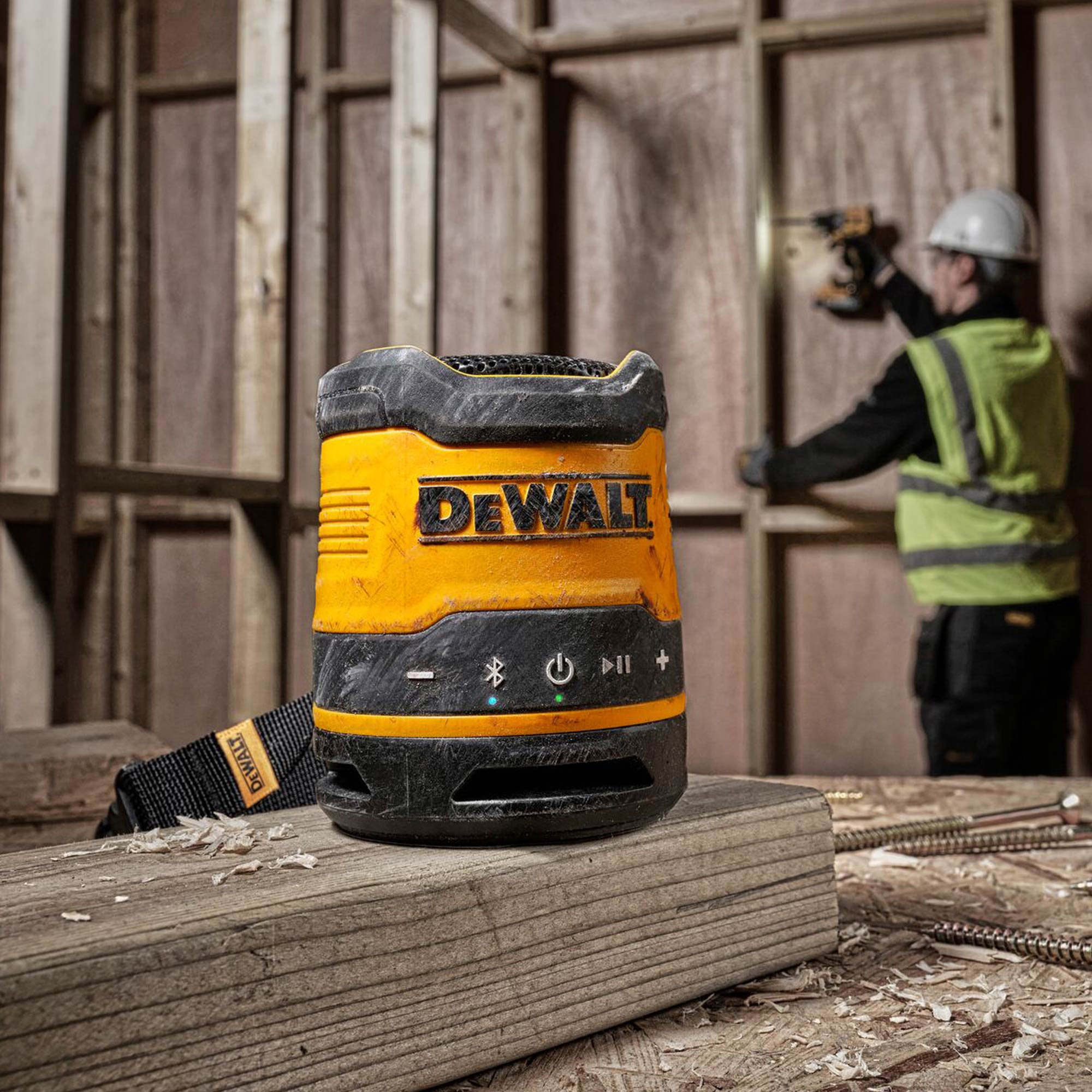 DEWALT DCR009 Rechargeable USBC Bluetooth Speaker ToolStore UK