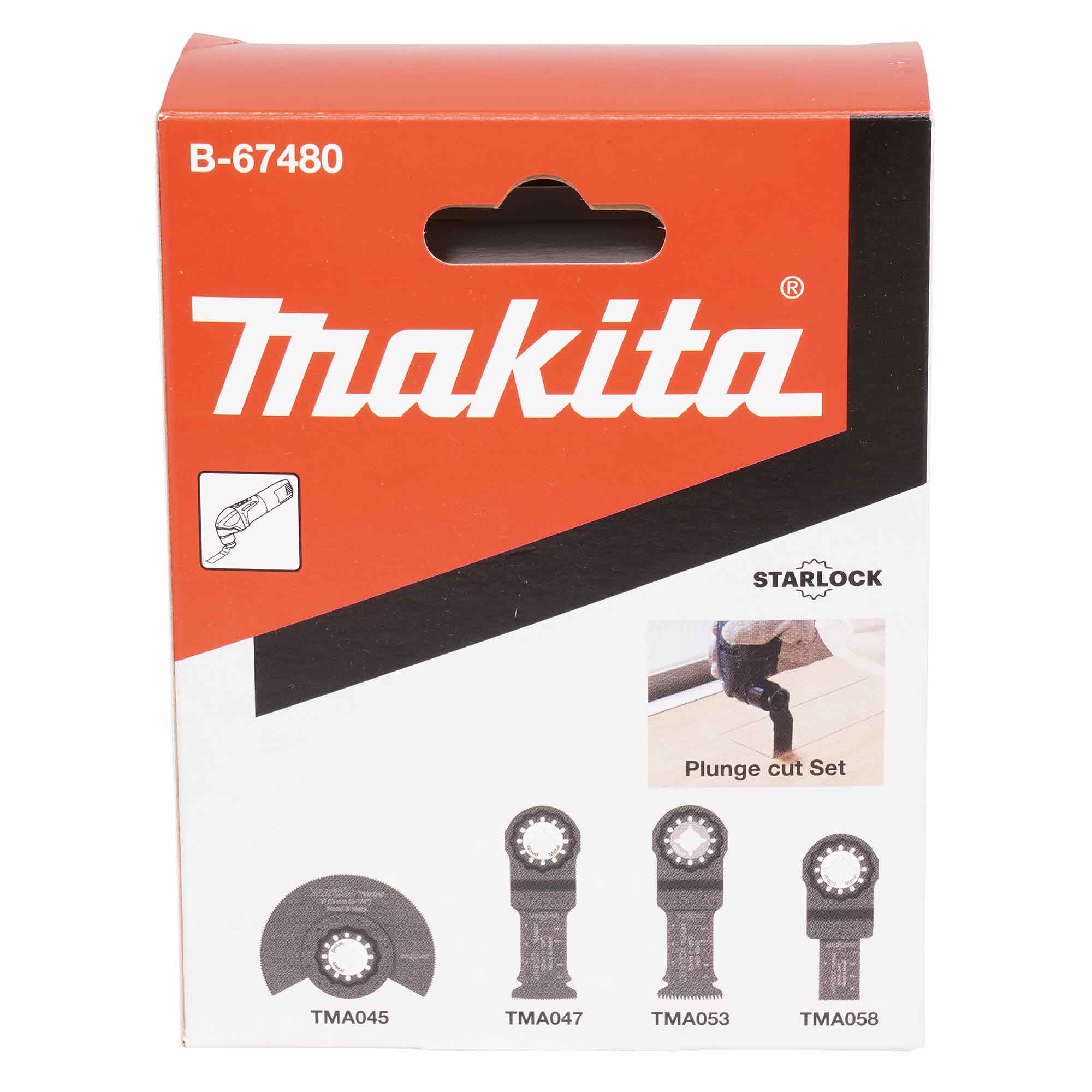 MAKITA B67480 Multitool Starlock Plunge Set ToolStore UK