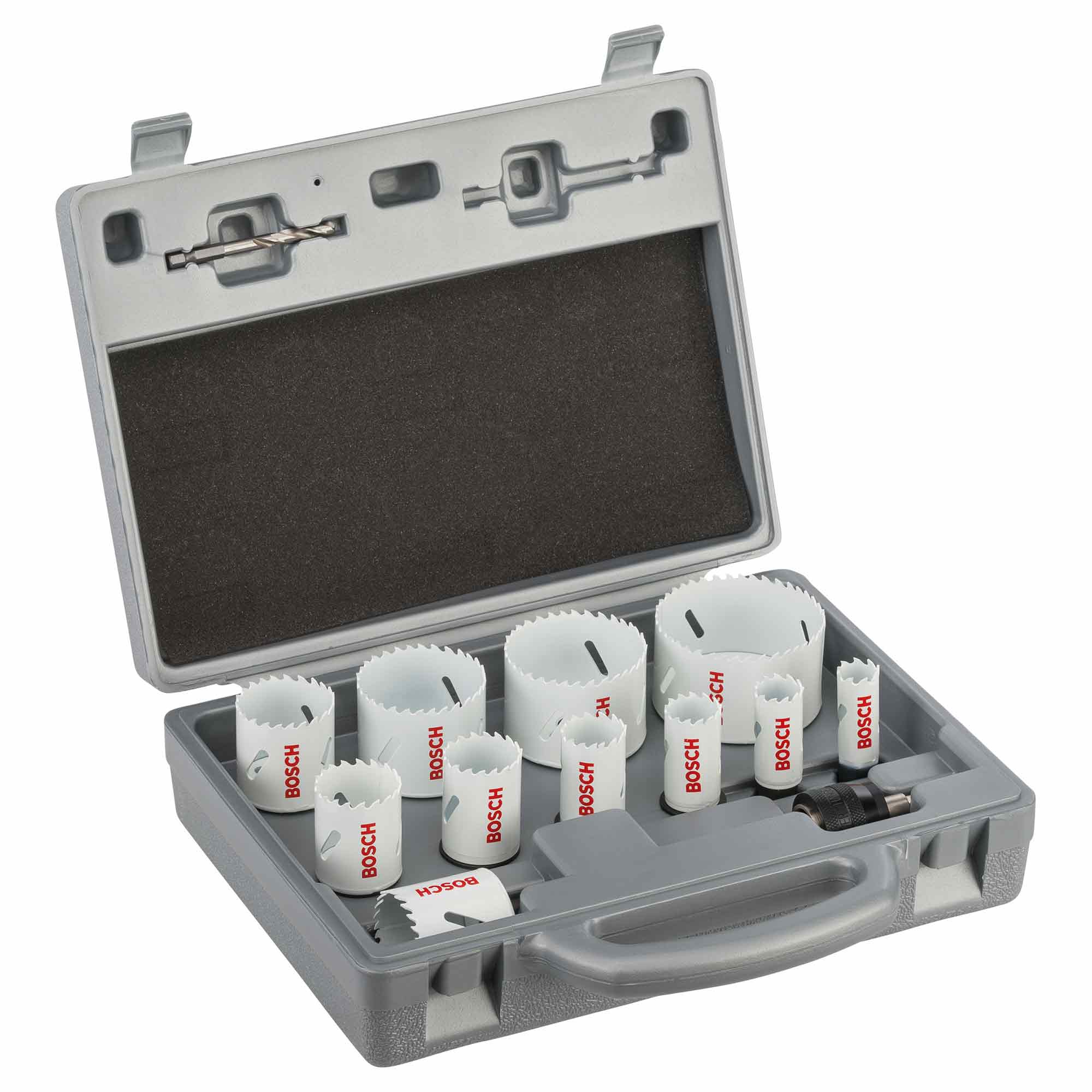 BOSCH 2608584667 14 piece Progressor Holesaw Set ToolStore UK