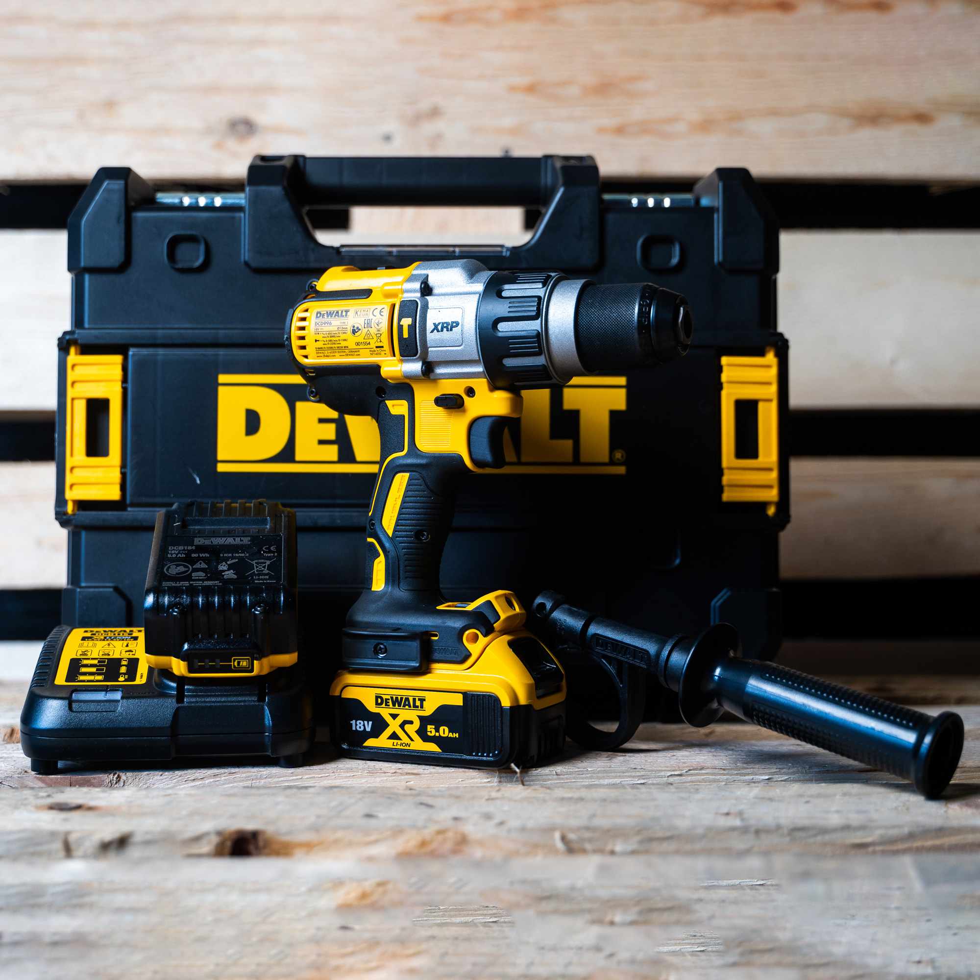 DeWalt DCD996P2 18V XR Brushless Combi Drill ToolStore UK