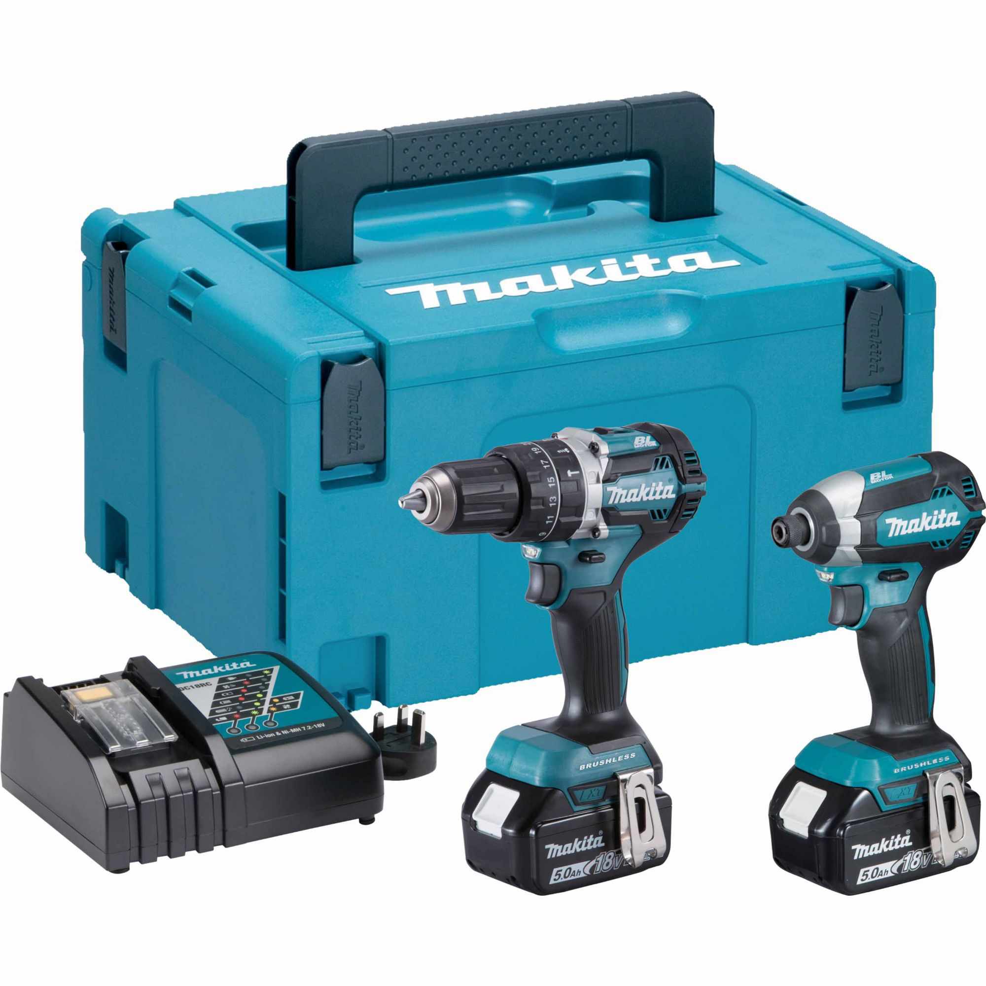 MAKITA DLX2180TJ 18v Twin with Batteries - ToolStore UK