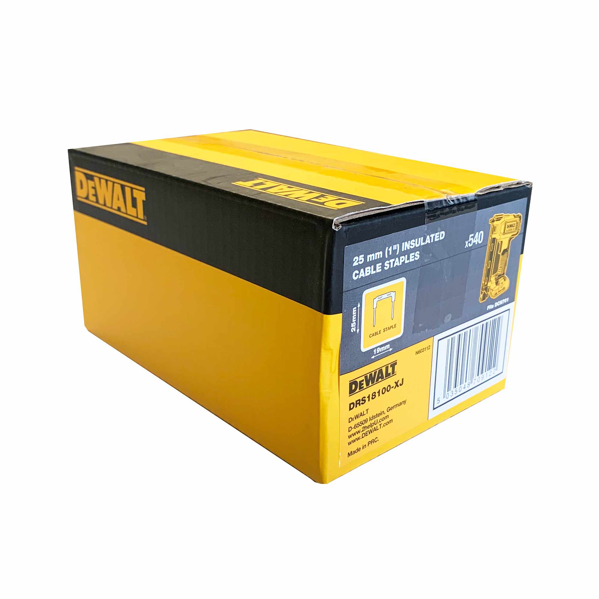 DEWALT DRS18100 25 x19mm Insulated Staples ToolStore UK