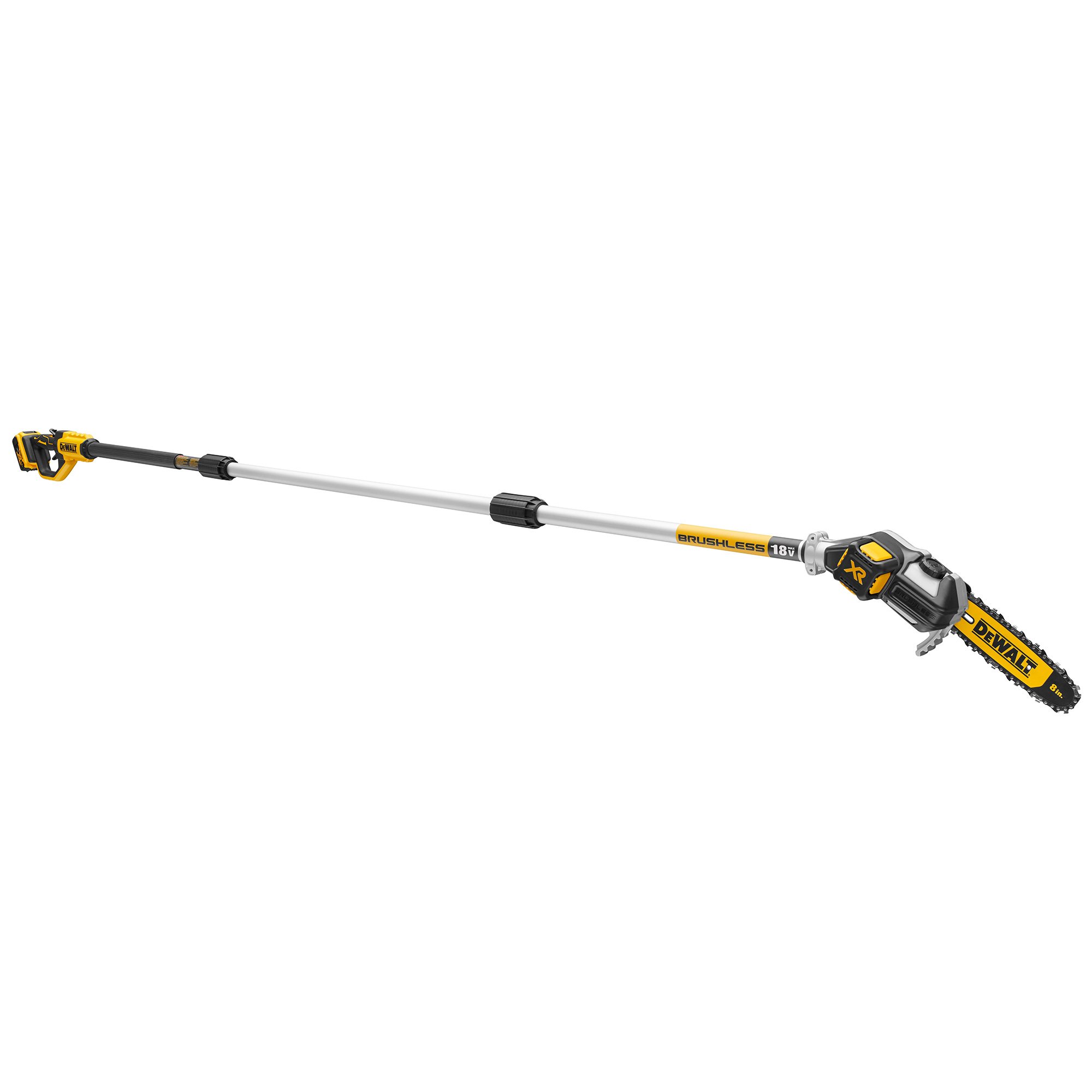 DEWALT DCMPS567P1 18v Brushless Pole Pruner 1x5ah Battery ToolStore UK