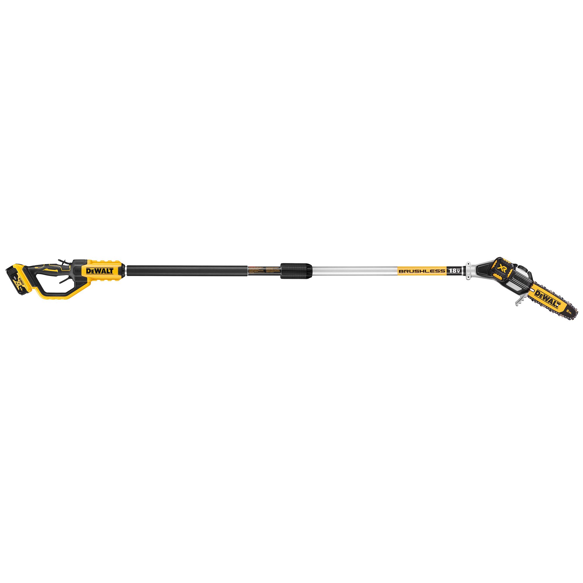 DEWALT DCMPS567P1 18v Brushless Pole Pruner 1x5ah Battery ToolStore UK