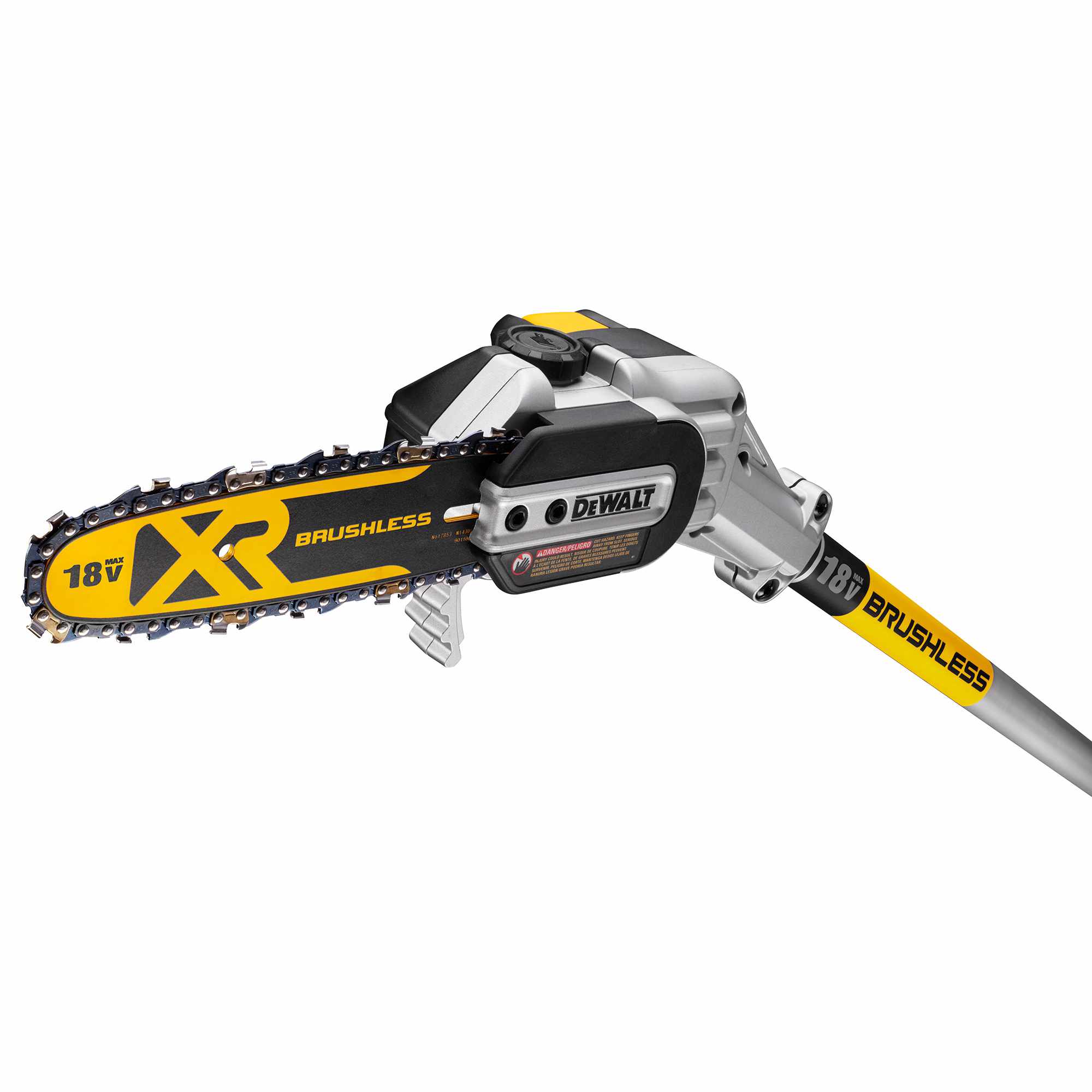 DEWALT DCMPS567P1 18v Brushless Pole Pruner 1x5ah Battery ToolStore UK
