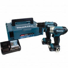 MAKITA CLX224AJ 12v DF333/TD110 Drill Driver & Impact Wrench Twin Pack with 2x2ah batteries