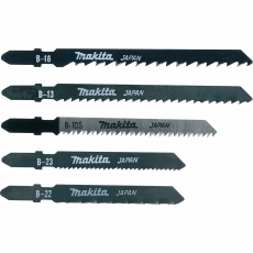 MAKITA A-86898 Selection of Jigsaw Blades (5 pack)