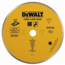 DEWALT DT3734XJ 254mm Hard Material Tile Saw Blade