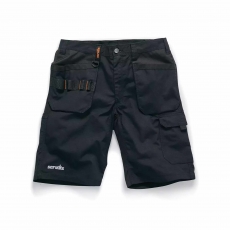 SCRUFFS Trade Flex Holster Shorts - Black