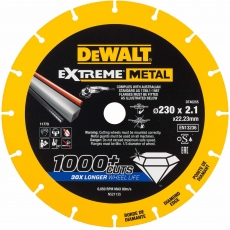 DEWALT DT40255QZ Extreme Metal 230x22.23mm Diamond Blade