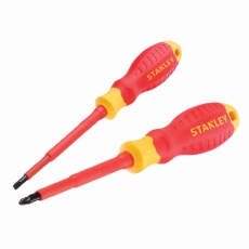STANLEY STHT60030-0 2 piece Fatmax VDE Screwdriver Set