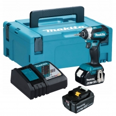 MAKITA DTD153RTJ 18v LXT Brushless Impact Driver with 2x5Ah Batteries