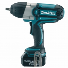 MAKITA DTW450RTJ Impact Wrench with 2x 5ah batteries + Charger + Case