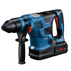 BOSCH GBH18V-34CF 18v Brushless SDS Plus Hammer Drill with 2x5.5ah Batteries