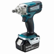 MAKITA DTW190RTJ 18v 1/2" Impact Wrench with 2x5ah Batteries