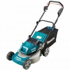 MAKITA DLM460PT4 Twin 18v Brushless 46cm Lawn Mower with 4x5ah Batteries