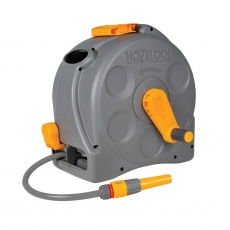 HOZELOCK 2415R0000 2in1 Compact Enclosed Reel with 25m Hose + Fittings
