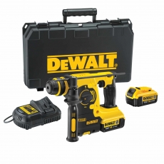 DEWALT DCH253M2 18v SDS Plus Hammer Drill with 2x4ah Batteries