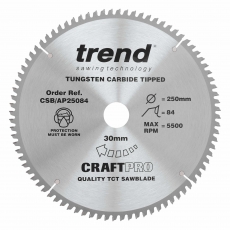 TREND CSB/250/3PK 250mm Saw Blade 3 pack
