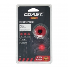 COAST SL1 Red Safety Light with 3 Modes