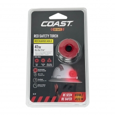 COAST SL1R Rechargeable Red Safety Light - 3 Modes