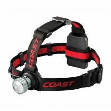 COAST HL45 LED Head Torch 400 Lumens - White/Red