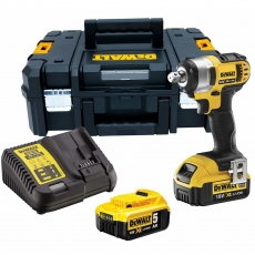DEWALT DCF880P2 18v Compact Impact Wrench with 2x5ah Batteries