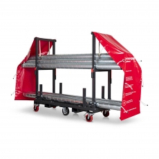 ARMORGARD DR1 Mobile Rack for Ducting including Curtains