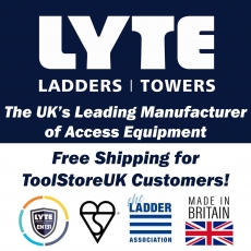 LYTE NELT120 Single Section Trade Ladder 7 Rung 2.19m