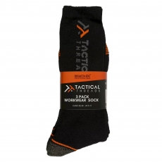 REGATTA TRP402 Tactical Socks - Black - 3 pack