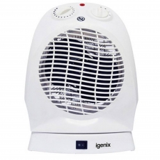 IGENIX IG9021 2KW Fan Heater - White