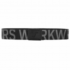 SNICKERS 9004 Logo Belt Black/Steel Grey One Size