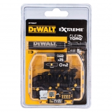 DEWALT DT70564T 26 piece PZ2x25mm secrewdriver bit set and drive guide