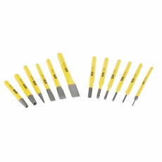 STANLEY 4 18 299 12 Piece Punch and Cold Chisel Set