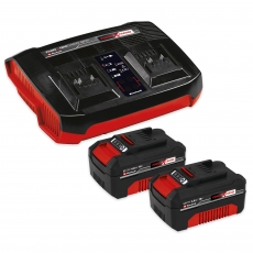 EINHELL 4512112 PXC 2x4ah Battery and Twin Charger