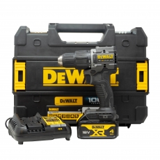 DEWALT DCD100M1T 18v Brushless Combi Drill with 1x4ahBattery