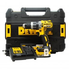 DEWALT DCD796E1T 18v Brushless Combi Drill with 1x Powerstack Battery