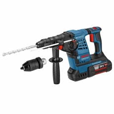 BOSCH GBH36VFLI-Plus 36v SDS Plus Hammer Drill with Quick Change Chuck and 2x6ah Batteries